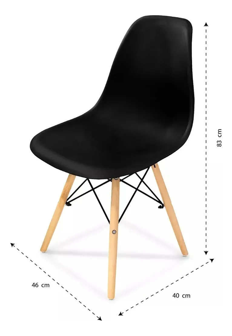 Sillas Tipo Eames Comedor Hogar